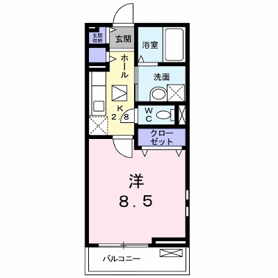 エルミ　ガーデン 101【管理NO：1-016579301-01010】 ★家具家電は申し込み後に搬入します★ ★2026年12月中旬入居可能★の外観画像
