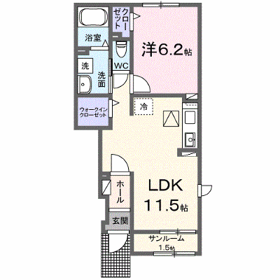 ヒカルサ豊橋柳生川Ⅱ 102【管理NO：1-028020402-01020】 ★家具家電は申し込み後に搬入します★ ★2026年10月下旬入居可能★の外観画像