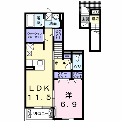 ラトゥール南若王子 202【管理NO：1-022708201-02020】 ★家具家電は申し込み後に搬入します★ ★2026年11月中旬入居可能★の外観画像