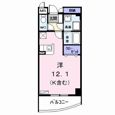 ミルフォード 403【管理NO：1-012097701-04030】 ★家具家電は申し込み後に搬入します★ ★2026年11月中旬入居可能★の外観画像