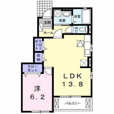 グラビオーラⅠ 101【管理NO：1-021501901-01010】 ★家具家電は申し込み後に搬入します★ ★2026年11月上旬入居可能★の外観画像