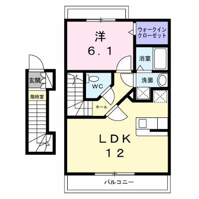 メゾンヴィヴァーチェ 202【管理NO：1-012894701-02020】 ★家具家電は申し込み後に搬入します★ ★2026年11月下旬入居可能★の外観画像