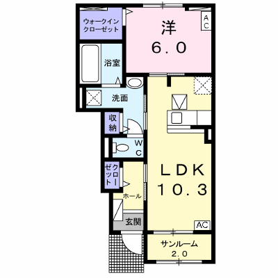 プランドール岐南 102【管理NO：1-025283501-01020】 ★家具家電は申し込み後に搬入します★ ★2026年11月中旬入居可能★の外観画像