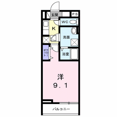 エスポワールＫ 102【管理NO：1-024806001-01020】 ★家具家電は申し込み後に搬入します★の外観画像