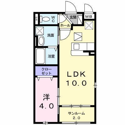 インテールハイツ 101【管理NO：1-018912801-01010】 ★家具家電は申し込み後に搬入します★ ★2026年11月下旬入居可能★の外観画像