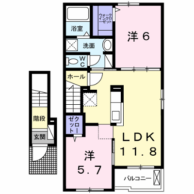 ヌォーヴォ・ドラーゴⅠ 203【管理NO：1-021434301-02030】 ★家具家電は申し込み後に搬入します★ ★2026年11月中旬入居可能★の外観画像