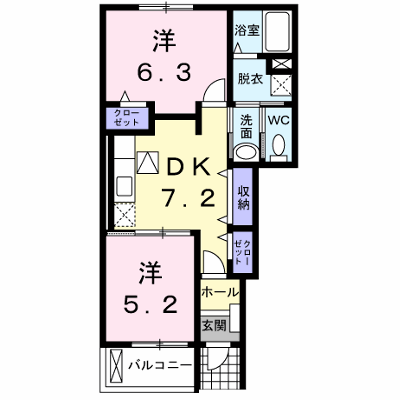 クレメント・Ｍ　Ⅱ 103【管理NO：1-015069902-01030】 ★家具家電は申し込み後に搬入します★ ★2026年11月下旬入居可能★の外観画像