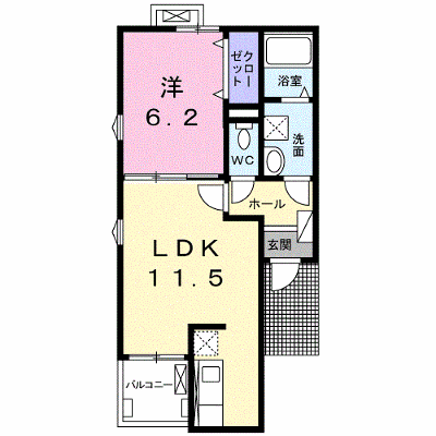 メゾン　ルミエール 301【管理NO：1-019701601-03010】 ★家具家電は申し込み後に搬入します★ ★2026年11月中旬入居可能★の外観画像