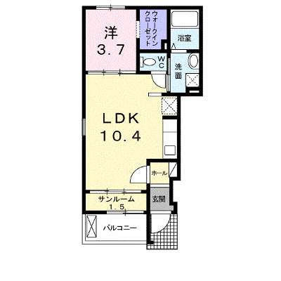 ロジェ白鷺 101【管理NO：1-018307201-01010】 ★家具家電は申し込み後に搬入します★ ★2026年10月下旬入居可能★の外観画像