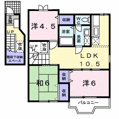 ラフィネ花水木 201【管理NO：1-010008201-02010】 ★家具家電は申し込み後に搬入します★ ★2026年12月中旬入居可能★の外観画像