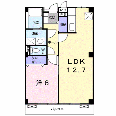サニーサイド 101【管理NO：1-012899901-01010】 ★家具家電は申し込み後に搬入します★ ★2026年11月上旬入居可能★の外観画像