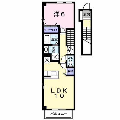 アロッジオ　セレノ 203【管理NO：1-015611101-02030】 ★家具家電は申し込み後に搬入します★ ★2026年11月中旬入居可能★の外観画像