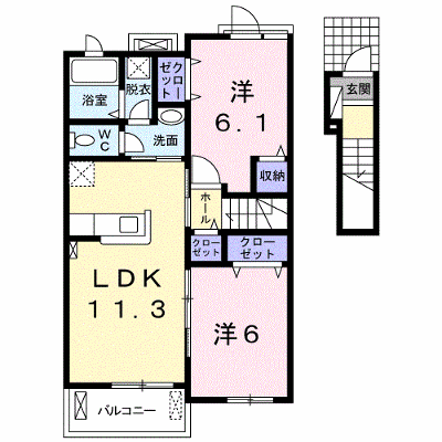 ラパヌイ 204【管理NO：1-024285301-02040】 ★家具家電は申し込み後に搬入します★の外観画像
