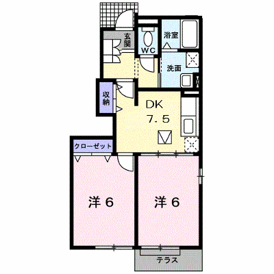 グランデ－ジ妙円寺 101【管理NO：1-012904401-01010】 ★家具家電は申し込み後に搬入します★ ★2026年11月中旬入居可能★の外観画像