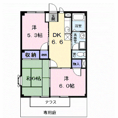 エクセル美和 102【管理NO：1-005673401-01020】 ★家具家電は申し込み後に搬入します★ ★2026年11月中旬入居可能★の外観画像