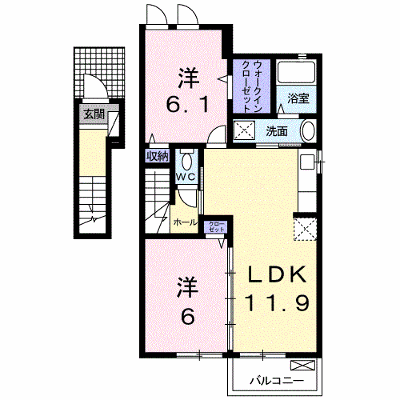 ガーデンプレイス 201【管理NO：1-017477501-02010】 ★家具家電は申し込み後に搬入します★ ★2026年11月下旬入居可能★の外観画像