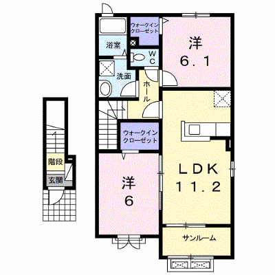 ブリーゼ 204【管理NO：1-020971901-02040】 ★家具家電は申し込み後に搬入します★ ★2026年10月下旬入居可能★の外観画像