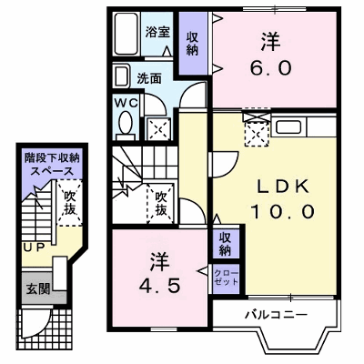 サンパティーク 203【管理NO：1-012148601-02030】 ★家具家電は申し込み後に搬入します★ ★2026年11月中旬入居可能★の外観画像