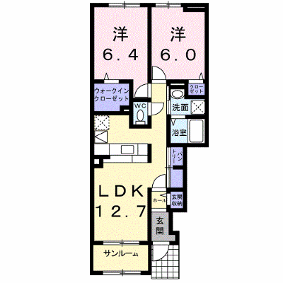 ビサイド 102【管理NO：1-023154301-01020】 ★家具家電は申し込み後に搬入します★ ★2026年11月中旬入居可能★の外観画像