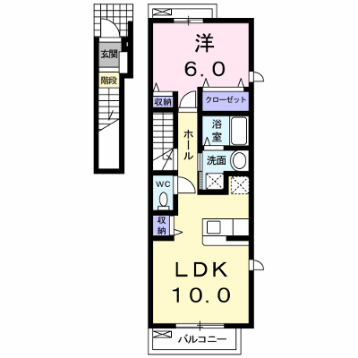 プレッソ・Ⅰ 201【管理NO：1-015562601-02010】 ★家具家電は申し込み後に搬入します★ ★2026年11月下旬入居可能★の外観画像