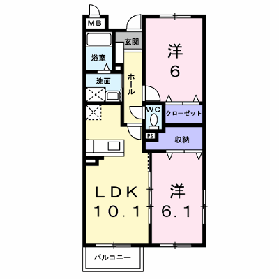 白蔵　Ⅳ 202【管理NO：1-012814701-02020】 ★家具家電は申し込み後に搬入します★ ★2026年12月中旬入居可能★の外観画像