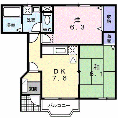 レジデンス河原井 101【管理NO：1-009440701-01010】 ★家具家電は申し込み後に搬入します★ ★2026年11月中旬入居可能★の外観画像