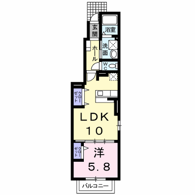 アパートメント　ノイ 101【管理NO：1-015676801-01010】 ★家具家電は申し込み後に搬入します★ ★2026年11月中旬入居可能★の外観画像