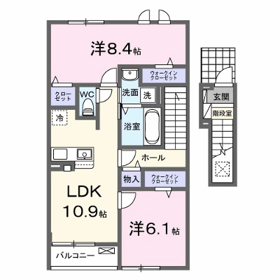サンコンフォート 203【管理NO：1-028416701-02030】 ★家具家電は申し込み後に搬入します★ ★2027年03月上旬入居可能★の外観画像