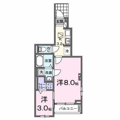 グラシアス　南アルプス 101【管理NO：1-027368601-01010】 ★家具家電は申し込み後に搬入します★の外観画像