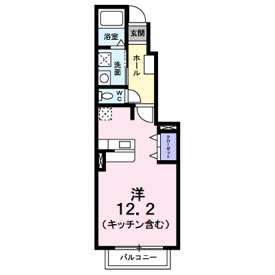 ＡＲＤＯＲ 103【管理NO：1-017613101-01030】 ★家具家電は申し込み後に搬入します★ ★2026年11月上旬入居可能★の外観画像