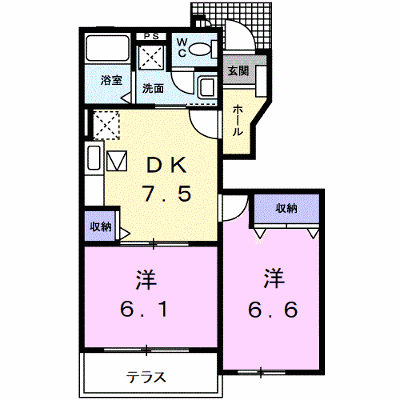 アバンツァート：Ｔ 101【管理NO：1-012214401-01010】 ★家具家電は申し込み後に搬入します★の外観画像
