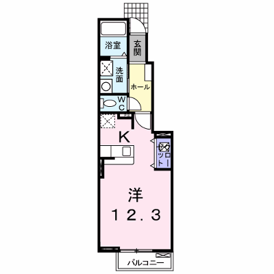 アンソレイエ・Ｓ 104【管理NO：1-013708601-01040】 ★家具家電は申し込み後に搬入します★ ★2026年11月中旬入居可能★の外観画像