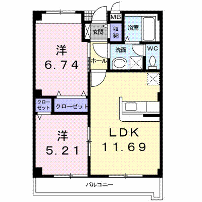 ラフレシール 203【管理NO：1-015762901-02030】 ★家具家電は申し込み後に搬入します★ ★2026年11月下旬入居可能★の外観画像