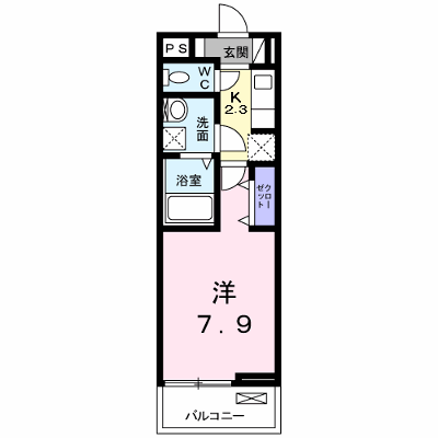 グラン　シーズン 205【管理NO：1-024565801-02040】 ★家具家電は申し込み後に搬入します★ ★2026年12月中旬入居可能★の外観画像