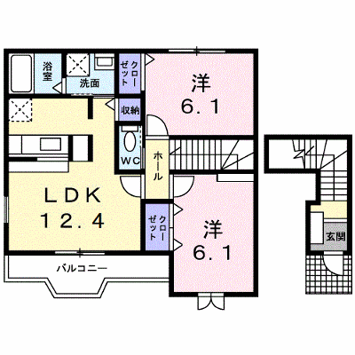 レジデンス・丸栖Ⅰ 201【管理NO：1-013137801-02010】 ★家具家電は申し込み後に搬入します★ ★2026年11月上旬入居可能★の外観画像