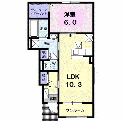ルーベル塩屋ⅡＢ 102【管理NO：1-025456202-01020】 ★家具家電は申し込み後に搬入します★ ★2026年12月上旬入居可能★の外観画像
