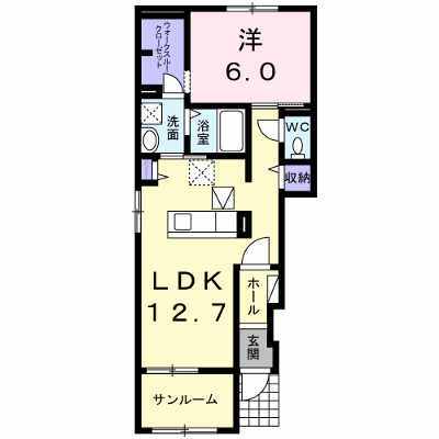 ハッピー上原タウン 101【管理NO：1-024797001-01010】 ★家具家電は申し込み後に搬入します★ ★2026年11月下旬入居可能★の外観画像