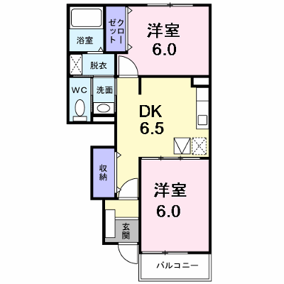 アルカンシエル 102【管理NO：1-012730701-01020】 ★家具家電は申し込み後に搬入します★ ★2026年12月下旬入居可能★の外観画像