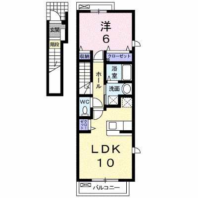 ヴァンヴェールＢ 201【管理NO：1-017554802-02010】 ★家具家電は申し込み後に搬入します★ ★2026年11月下旬入居可能★の外観画像