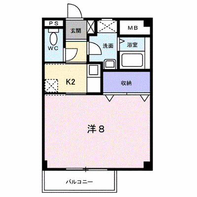フォンテーヌ 201【管理NO：1-011076601-02010】 ★家具家電は申し込み後に搬入します★ ★2026年11月下旬入居可能★の外観画像