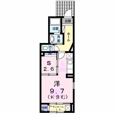 コンフィデンテ　Ｂ 101【管理NO：1-018261702-01010】 ★家具家電は申し込み後に搬入します★ ★2026年11月下旬入居可能★の外観画像