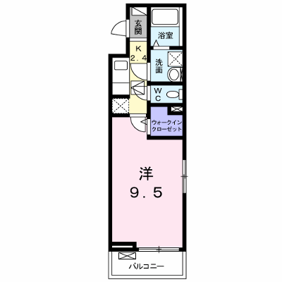 Ｋ’ｓ　シエージィ　Ｂ 101【管理NO：1-023885302-01010】 ★家具家電は申し込み後に搬入します★ ★2026年12月中旬入居可能★の外観画像