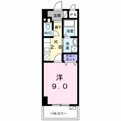 ゆちばな２泉崎 402【管理NO：1-021552201-04020】 ★家具家電は申し込み後に搬入します★ ★2026年11月上旬入居可能★の外観画像