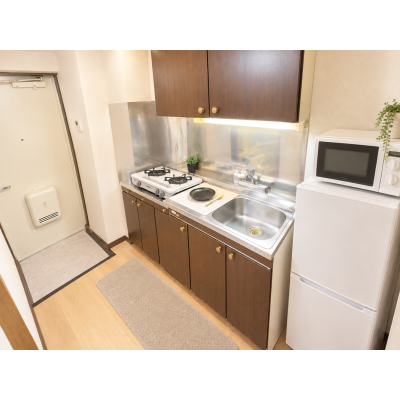 ◤　Monthly Stay広面釣瓶町Ⅰ　　◢　🅿️駐車場あり｜📶Wi-Fi完備｜👔法人歓迎｜🚭禁煙の内観画像