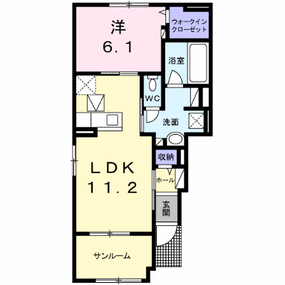 ファイン・ゼファー　Ⅱ 101【管理NO：1-022667401-01010】 ★家具家電は申し込み後に搬入します★ ★2026年11月下旬入居可能★の外観画像