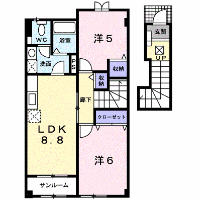 プロムナード・セレノ 204【管理NO：1-013237601-02040】 ★家具家電は申し込み後に搬入します★ ★2026年11月下旬入居可能★の外観画像