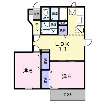 エルブス　ガーデン 101【管理NO：1-007973301-01010】 ★家具家電は申し込み後に搬入します★ ★2026年11月下旬入居可能★の外観画像