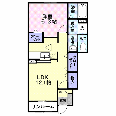 リリエンハイム　Ｃ 313【管理NO：1-015388401-01030】 ★家具家電は申し込み後に搬入します★ ★2026年11月下旬入居可能★の外観画像