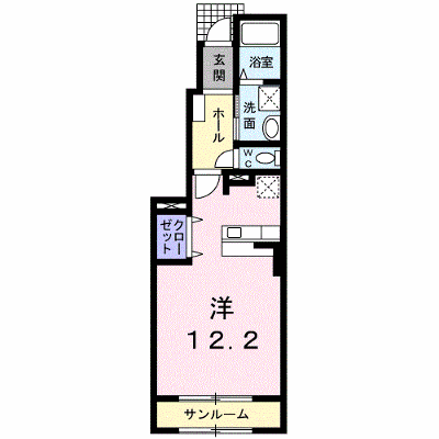 ミルト・キーファー 102【管理NO：1-014890201-01020】 ★家具家電は申し込み後に搬入します★ ★2026年12月上旬入居可能★の外観画像