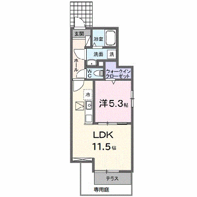 グランステラ 101【管理NO：1-028297901-01010】 ★家具家電は申し込み後に搬入します★ ★2026年12月上旬入居可能★の外観画像